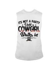 It's not a party until a cowgirl walks in Sleeveless Tee thumbnail