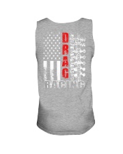Drag Racing Flag Fourth of July Unisex Tank thumbnail