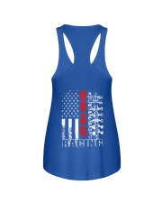 Drag Racing Flag Fourth of July Ladies Flowy Tank thumbnail