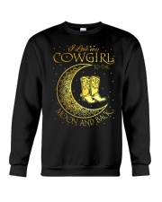 I love my cowgirl to the moon and back Crewneck Sweatshirt thumbnail