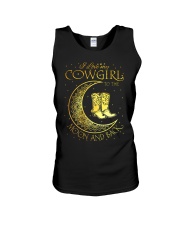 I love my cowgirl to the moon and back Unisex Tank thumbnail