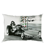VINTAGE Drag Racing Poster - Landscape Rectangular Pillowcase thumbnail