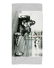 VINTAGE Drag Racing Poster - Landscape Beach Towel thumbnail