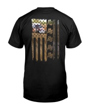 Dirt track racing - Love modified car Classic T-Shirt back