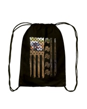 Dirt track racing - Love modified car Drawstring Bag thumbnail