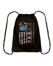 DIRT TRACK RACING Drawstring Bag thumbnail