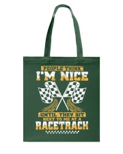 Dirt track racing nice Tote Bag thumbnail