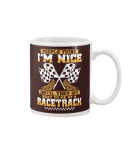 Dirt track racing nice Mug thumbnail