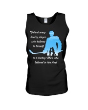 MOM BEHIND Unisex Tank thumbnail