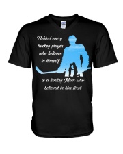 MOM BEHIND V-Neck T-Shirt thumbnail