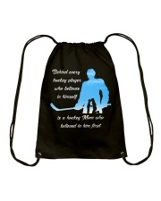 MOM BEHIND Drawstring Bag thumbnail