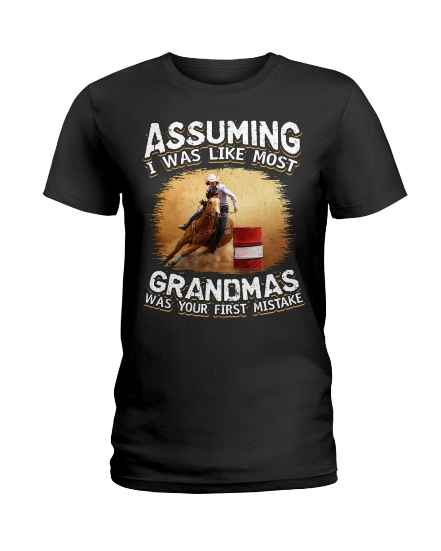 BARREL RACER GRANDMAS Ladies T-Shirt
