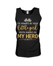 Dirt track racing - little girl Unisex Tank thumbnail
