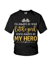 Dirt track racing - little girl Youth T-Shirt thumbnail