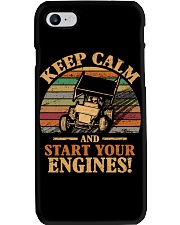 DIRT TRACK SPRINT CAR - START ENGINES Phone Case thumbnail