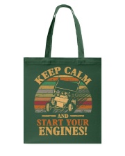 DIRT TRACK SPRINT CAR - START ENGINES Tote Bag thumbnail