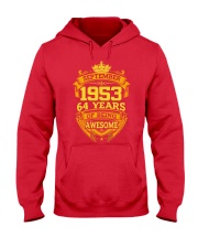 1953 September Hooded Sweatshirt front