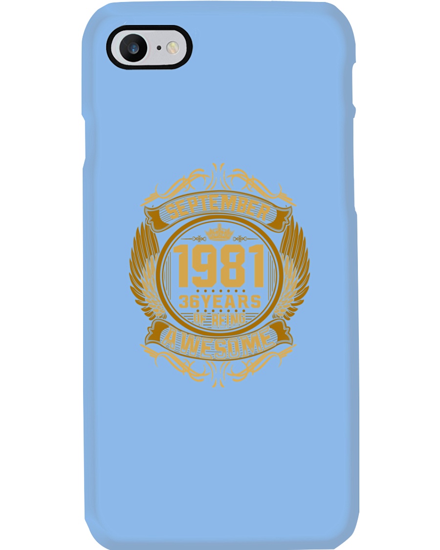 1981 September Phone Case