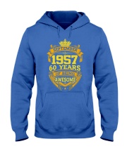 1957 September Hooded Sweatshirt front