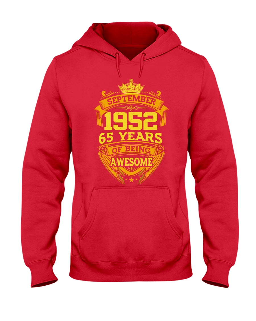 1952 September Hooded Sweatshirt