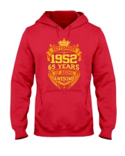 1952 September Hooded Sweatshirt front