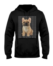 I Love My Frenchie T Shirt Hooded Sweatshirt thumbnail