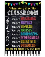 Music Teacher Classroom Poster 11x17 Poster front