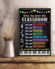 Music Teacher Classroom Poster 11x17 Poster lifestyle-poster-3