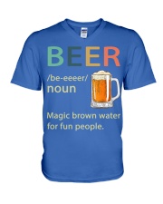 Beer V-Neck T-Shirt tile