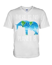 Elephant V-Neck T-Shirt tile