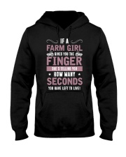 FMV - A Farm Girl Gives You The Finger Hooded Sweatshirt tile