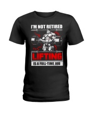 WTC - Lifting Is A Full Time Job Ladies T-Shirt tile