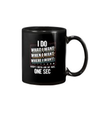 WTC - I Do What I Want Mug tile