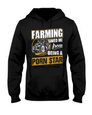 FMV - Farming Saved Me From Being a Pornstar Hooded Sweatshirt tile