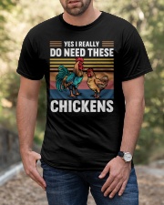 FMV - Yes I Really Do Need Chicken Classic T-Shirt apparel-classic-tshirt-lifestyle-front-53
