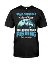 FSH - Real Grandpas Go Fishing Classic T-Shirt front