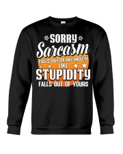 FMV - Sorry Sarcasm Falls Out Crewneck Sweatshirt tile