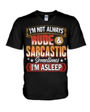 WTC - I'm Not Always Sarcastic V-Neck T-Shirt tile