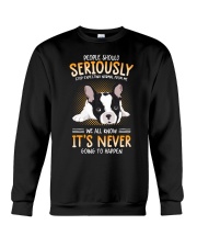 DOG - Stop Expecting Normal From French Bulldogs Crewneck Sweatshirt tile