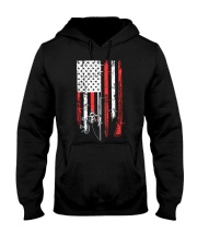 HNT - Hunting US Flag Hooded Sweatshirt tile