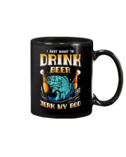 FSH - I Just Want To Drink Beer And Jerk My Rod Mug tile