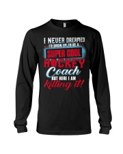 HCK - Super Cool Hockey Coach Long Sleeve Tee tile
