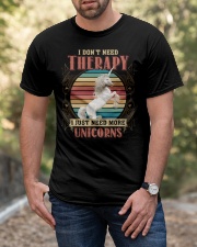 UNC - I Dont Need Therapy Classic T-Shirt apparel-classic-tshirt-lifestyle-front-53