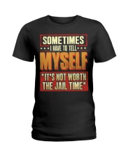 WTC - Not Worth The Jail Time Ladies T-Shirt tile