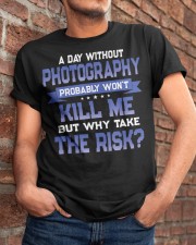 PTG - A Day Without Photography Classic T-Shirt apparel-classic-tshirt-lifestyle-26