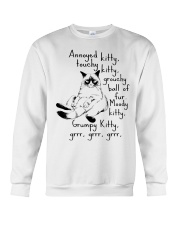 CAT - Moody Grumpy Kitty Crewneck Sweatshirt tile