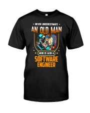 WTC - Never Underestimate A Software Engineer Classic T-Shirt front