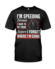 WTC - I'm Speeding Classic T-Shirt front