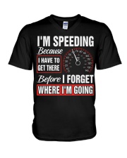 WTC - I'm Speeding V-Neck T-Shirt tile
