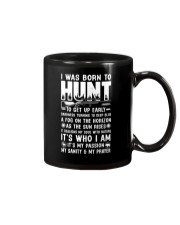 HNT - I Was Born To Hunt Mug tile